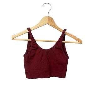 UO Out From Under Maroon Red Bralette
